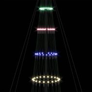 LED Коледна Елха Многоцветен 138.5 х 138.5 х 399 см Метал