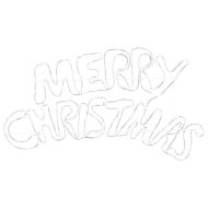 Коледен знак с 240 LED светодиода Многоцветен 100 x 50 cm ПВЦ