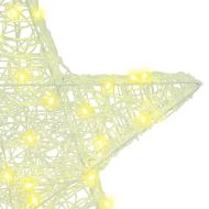 3D звезда Топло бяло 55 x 53.5 x 10 см Акрил