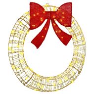 Венец с 80 LED светодиода Топло бяло 90 cm PET