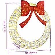Венец с 150 LED светодиода Топло бяло 120 cm PET