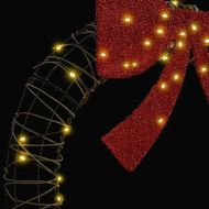 Венец с 60 LED светодиода Топло бяло 75 cm Ратан