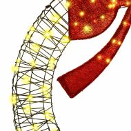 Венец с 150 LED светодиода Топло бяло 120 cm Ратан