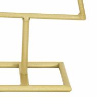 Метално коледно дърво Златист 60 cm Прахово покритие стомана