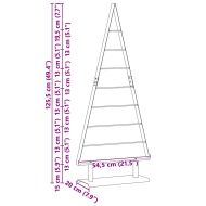 Метално коледно дърво с поставка Черно 125 cm Стомана