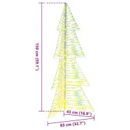Коледно дърво с 160 LED светодиода Топло бяло 150 cm PET