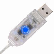 Коледно дърво с 160 LED светодиода Топло бяло 150 cm PET