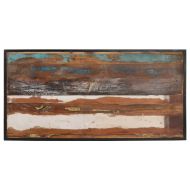 Трапезна маса, 140 cм, регенерирано дърво масив