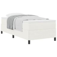 Рамка за легло Крем 80 x 200 cm Кадифе