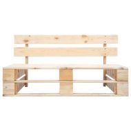 Градинска пейка от палети, дърво