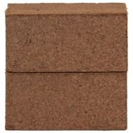 Блокове кокосов торф, 12 бр, 650 г всеки, 7,8 кг общо