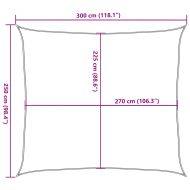 Платно-сенник, 160 г/м², таупе, 2,5x3 м, HDPE