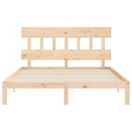 Рамка за легло с табла King Size масивно дърво