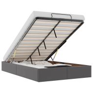 Османска рамка за легло без матрак, 120x190 см, изкуствена кожа