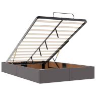 Османска рамка за легло без матрак, 120x190 см, изкуствена кожа