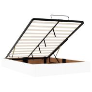 Османска рамка за легло без матрак, 140x190 см, изкуствена кожа