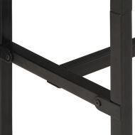 Бар маса 150x55x107 см масивно грубо мангово дърво