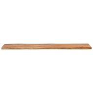 Плот за маса, 180x40x2,5 см, правоъгълен, акация масив, жив ръб