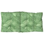 Възглавници за стол ниска облегалка 2 бр на листа Оксфорд плат