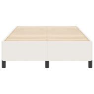 Рамка за легло Крем 120 x 190 cm Кадифе