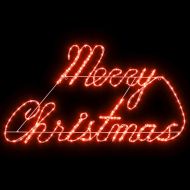 Коледен знак Червено 99 x 55 x 13 см Желязо