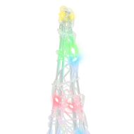 Коледно дърво 3 pcs Многоцветен 20 x 20 x 80 см Акрил