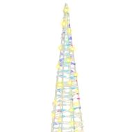 Коледно дърво 3 pcs Топло бяло 20 х 20 х 80 см PET