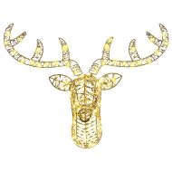 Дядо Коледа, който дърпа шейна Топло бяло PET