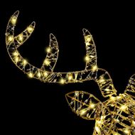 Дядо Коледа, който дърпа шейна Топло бяло PET