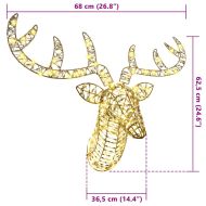 Дядо Коледа, който дърпа шейна Топло бяло PET