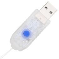 Венец с 80 LED светодиода Многоцветен 92 x 9.5 x 92 см Акрил