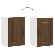 Кухненски стенен шкаф, Kalmar, кафяв дъб, инженерно дърво