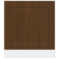 Панел за съдомиялна машина, Kalmar, кафяв дъб, инженерно дърво