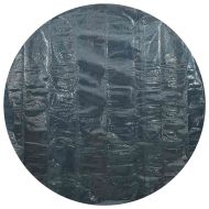 Плаващо соларно покривало за басейн, PE, 549 см, черно и синьо