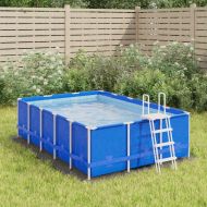 Подложка за басейни светлосива 300x220см полиестерен геотекстил