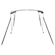 Тента за лодка с 3 дъги мрежести страници 183x(170-182)x137 см