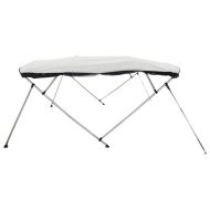 Тента за лодка с 4 дъги мрежести страници 243x(200-213)x137 см