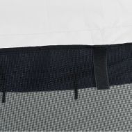 Тента за лодка с 4 дъги мрежести страници 243x(200-213)x137 см