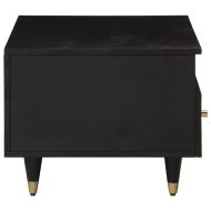 Маса за кафе, 80x54x40 см, мангово дърво масив