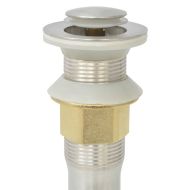 Комплект мебели за баня от 7 части и мивка, бежов цвят