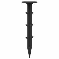 Пластмасови Пинове 500 pcs Черно 3 x 11 см Пластмаса