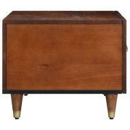 Масичка за кафе Меден кафяв 80 x 50 x 40 cm