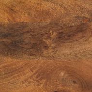 Нощно шкафче с врата с чекмедже Меден кафяв 50 x 33 x 60 см