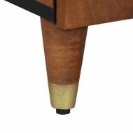 Служебен шкаф Кафяво 40 x 33 x 75 см Солидно мангово дърво