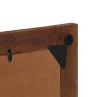 Огледало за баня с огледало Меден кафяв 70 x 50 x 2,5 см