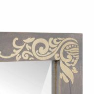 Огледало за баня с огледало Сив 70 x 50 x 2,5 см