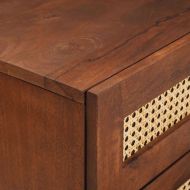 Нощни маси Кафяво 50 x 33 x 60 см