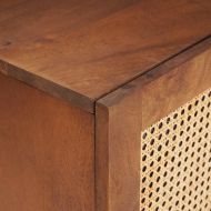 Шкафове и стелажи за съхранение на медии с чекмедже Кафяво