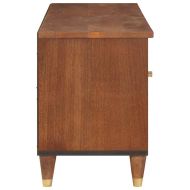 Шкафове и стелажи за съхранение на медии с чекмедже Кафяво