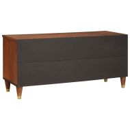 Шкафове и стелажи за съхранение на медии с чекмедже Кафяво